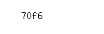 Captcha: 70f6