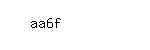 Captcha: aa6f